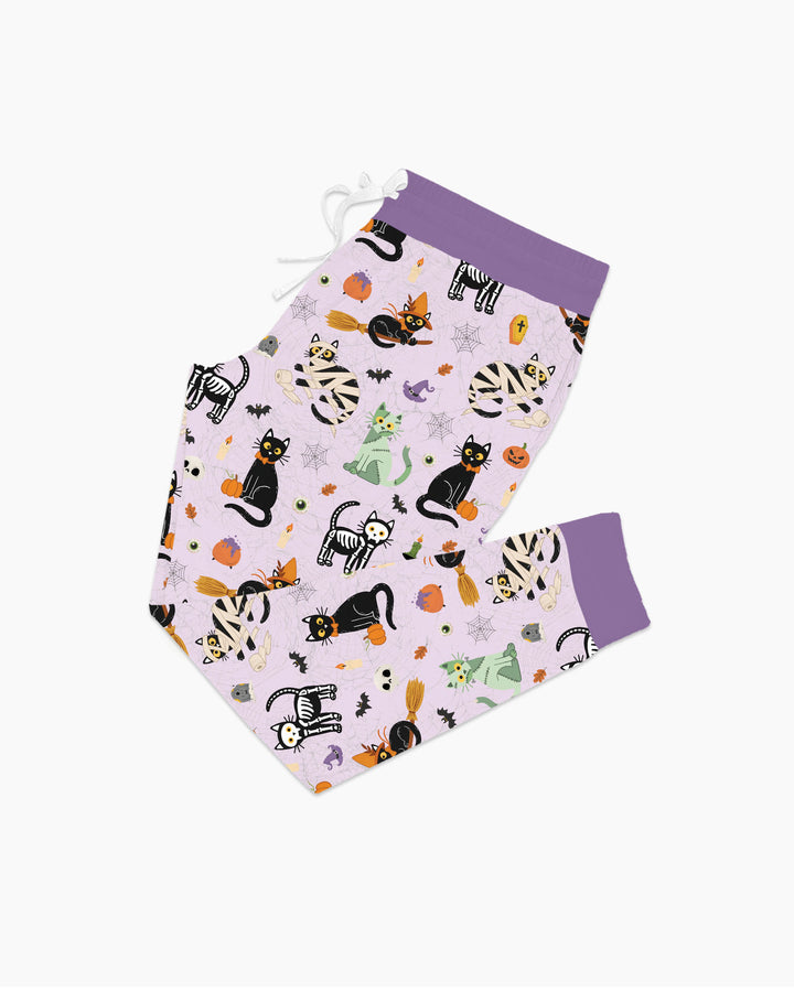 Spooky Cat Squad Bamboo Women Pajama Set