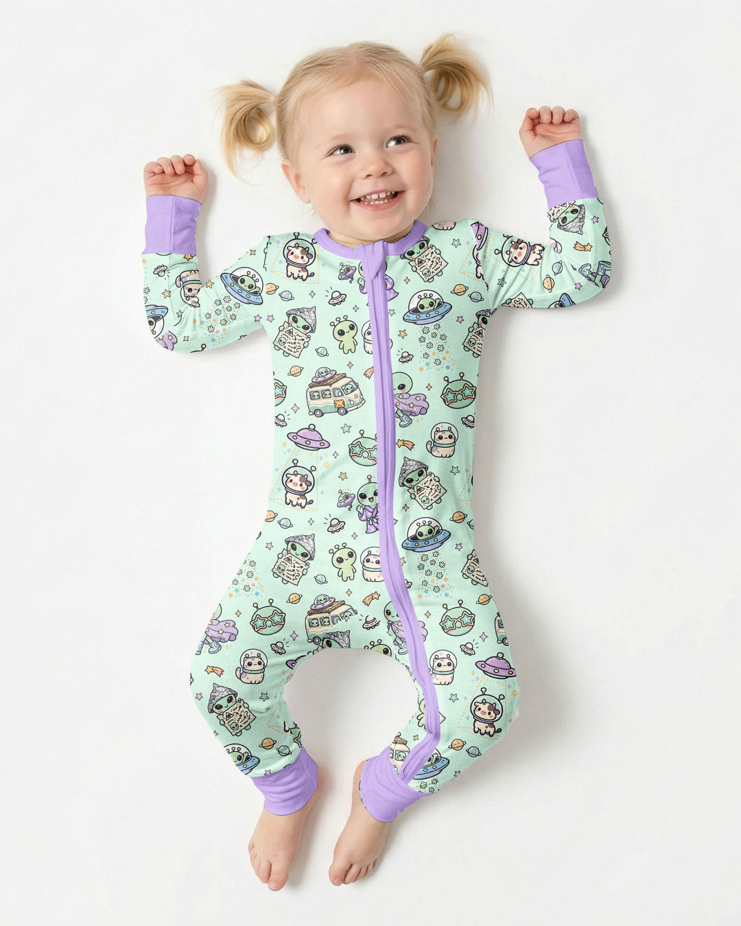 Little Alien Explorer Bamboo Convertible Zippy