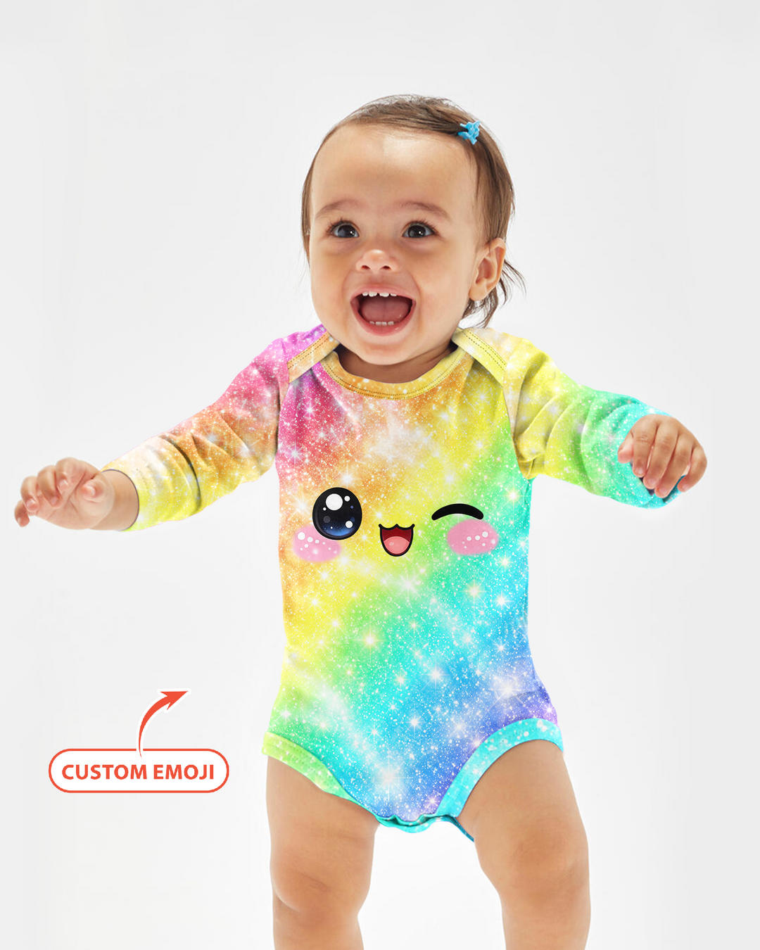 Kawaii Dumplings Emoji Bamboo Bodysuit