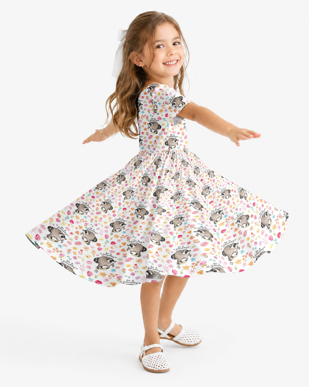 Be A Jimothy Family Matching Bamboo Twirl Dress