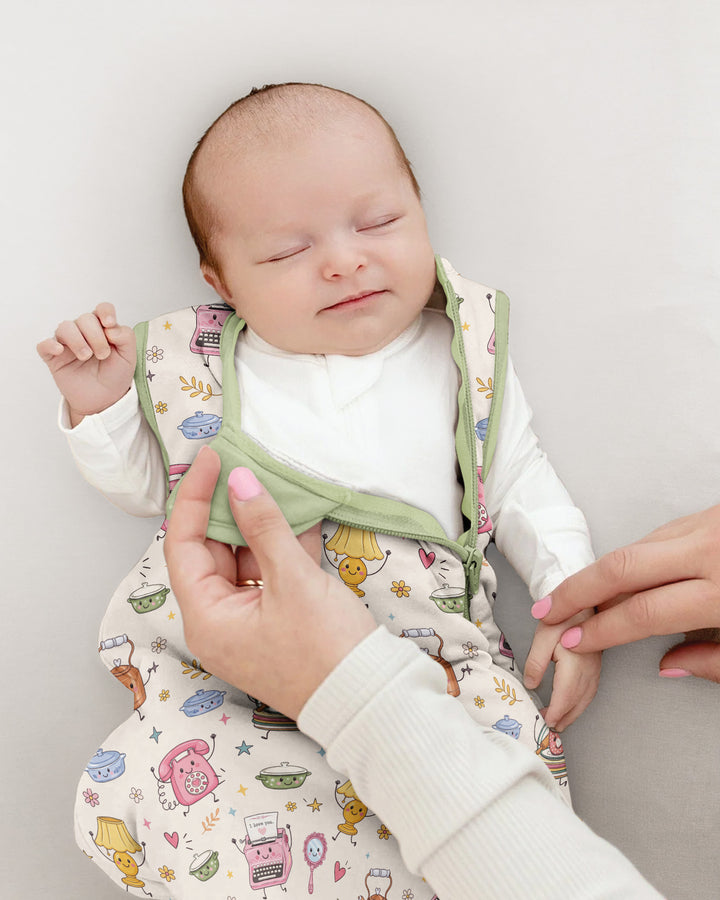 Retro Chasing Toy Bamboo Sleep Bag