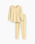 Butter Yellow Bamboo Two Piece Pajama Set