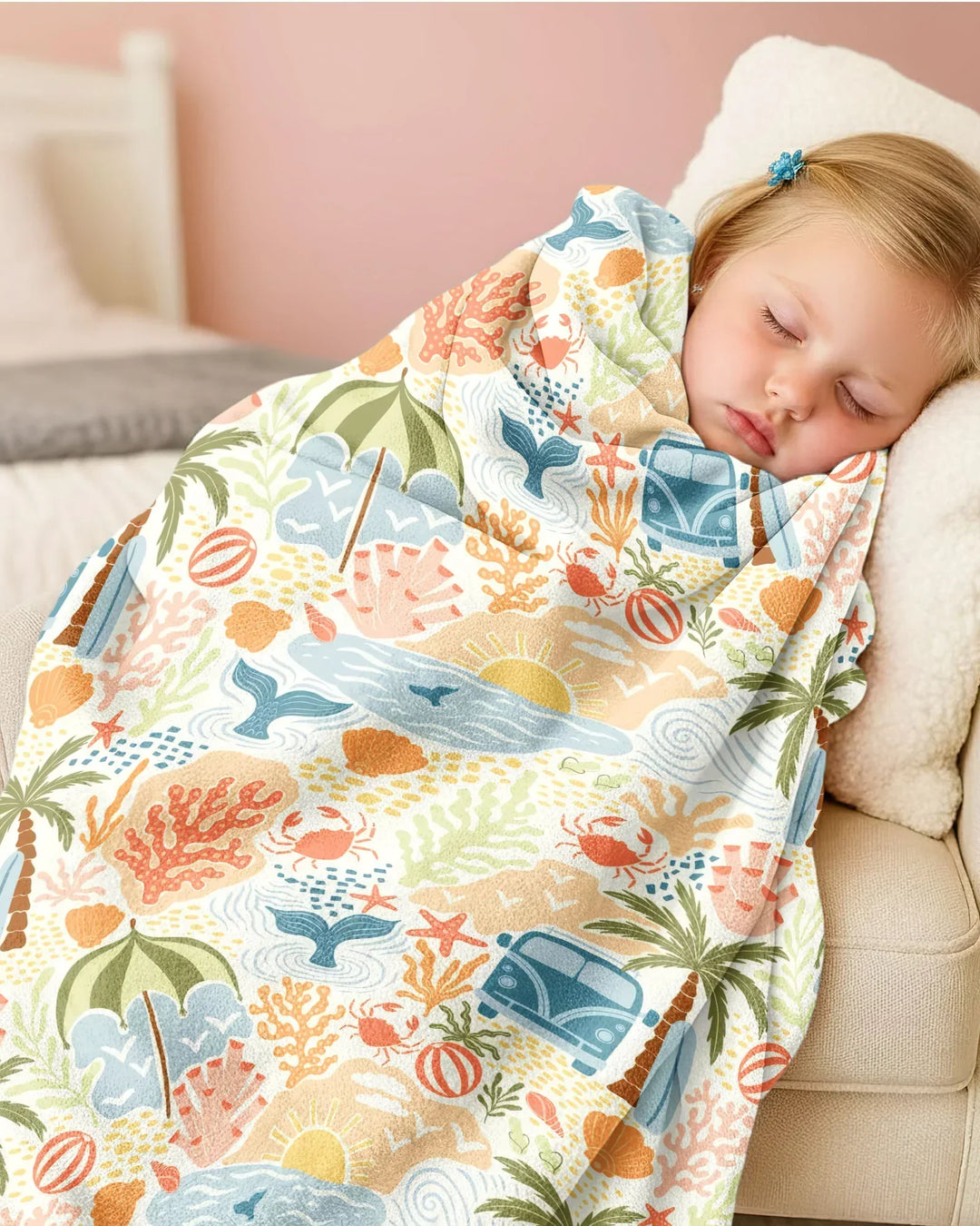 Beachy Boho Bamboo Blanket