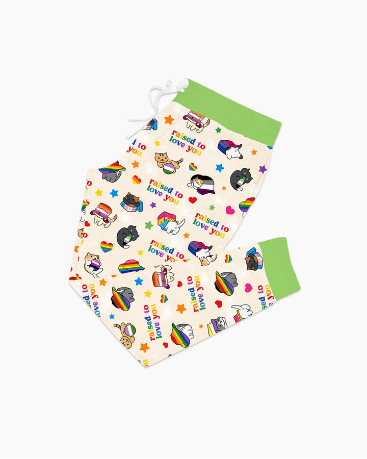Rainbow Paws Family Matching Bamboo Women Pajama Set