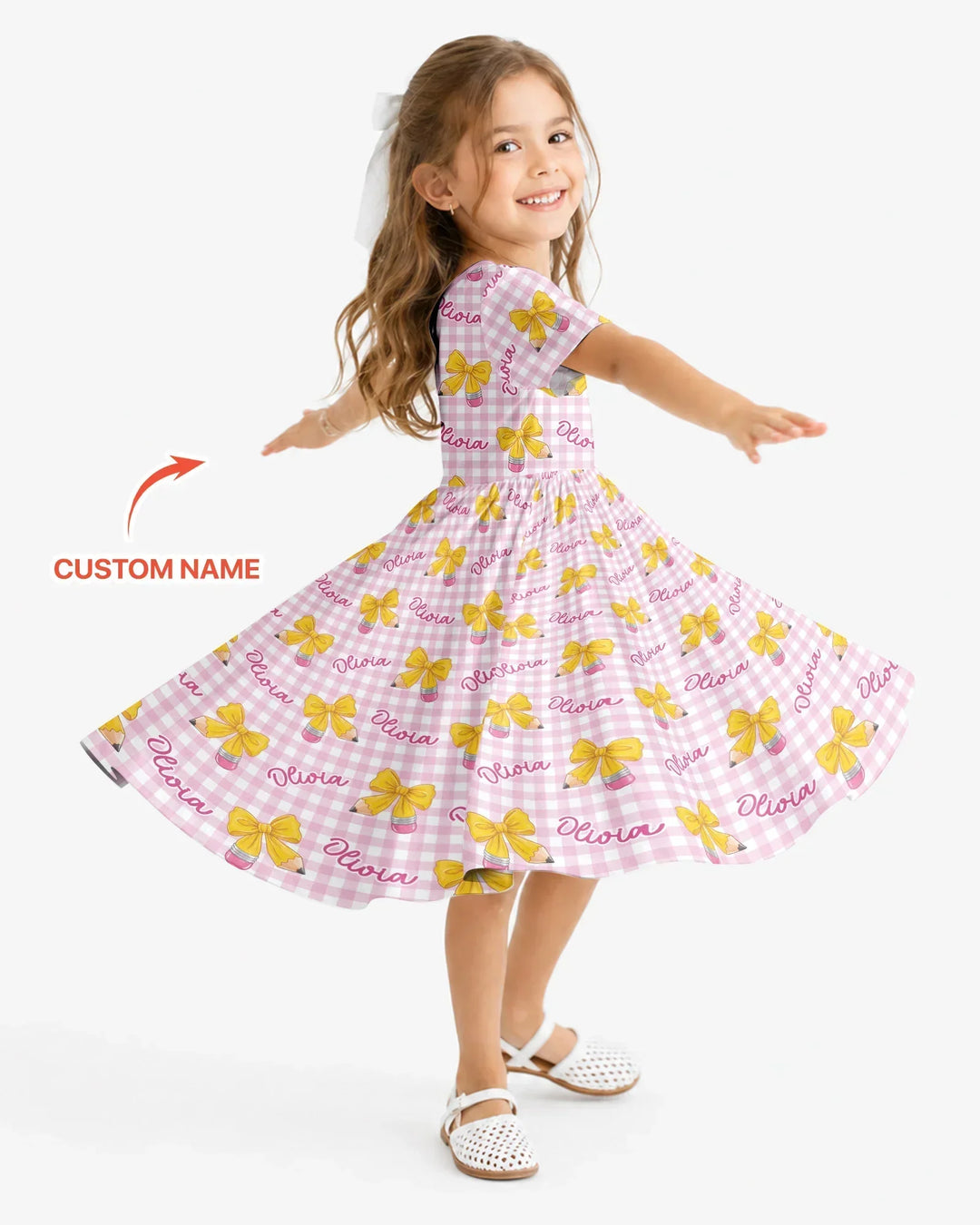 Coquette Back To School Bamboo Twirl Dress