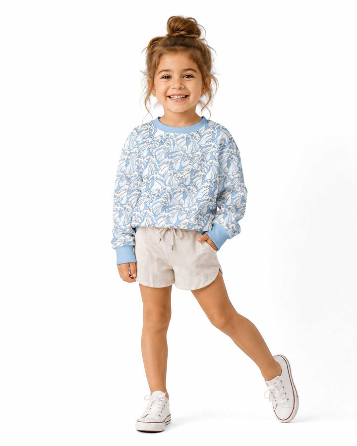 Ghostly Threads Bamboo Crewneck Sweatshirt
