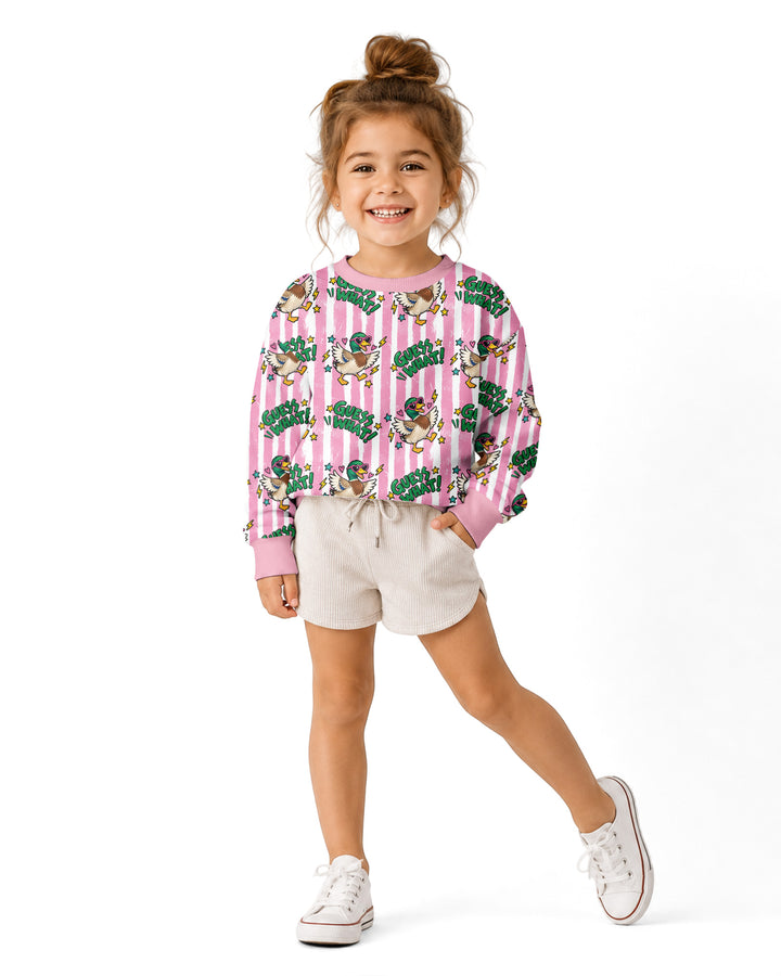 Guess What Mallard Butt Bamboo Crewneck Sweatshirt