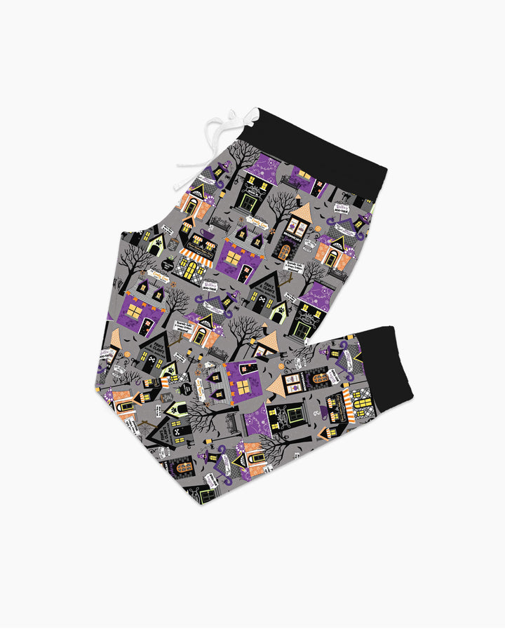 Halloween Hometown Bamboo Women Pajama Set