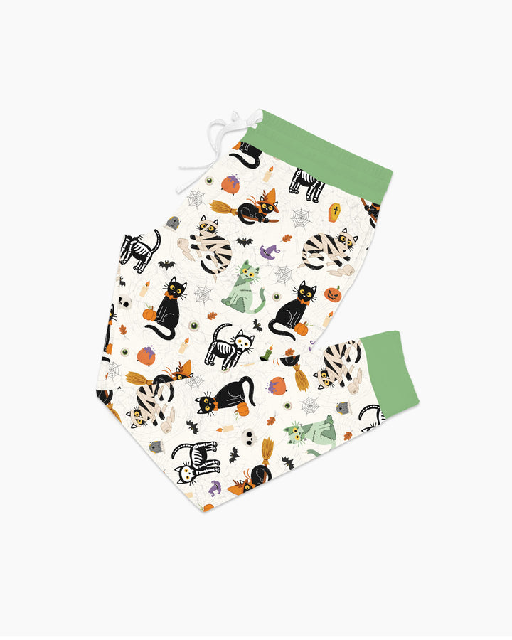 Spooky Cat Squad Bamboo Women Pajama Set