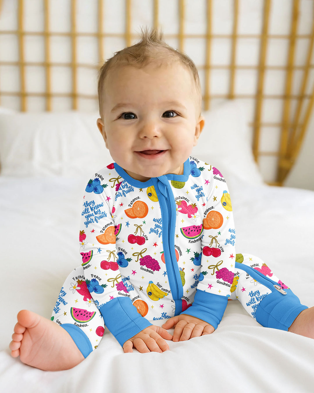 They Will Know You By Your Fruits Bamboo Convertible Zippy