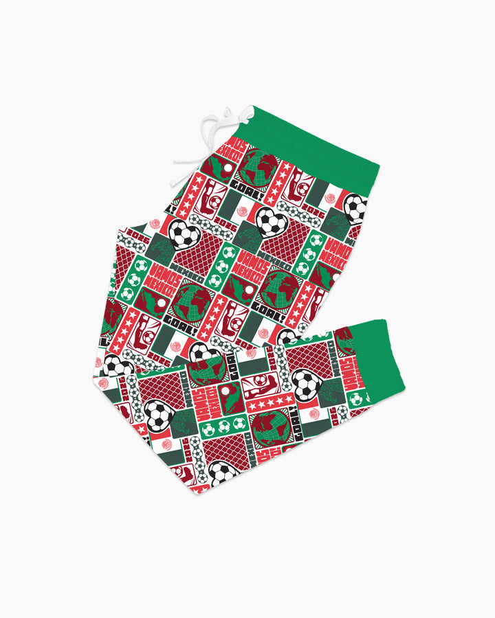 World Soccer Vamos Mexico Bamboo Women Pajama Set