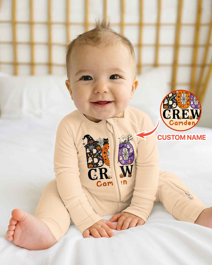 Personalized Boo Crew Bamboo Convertible Zippy
