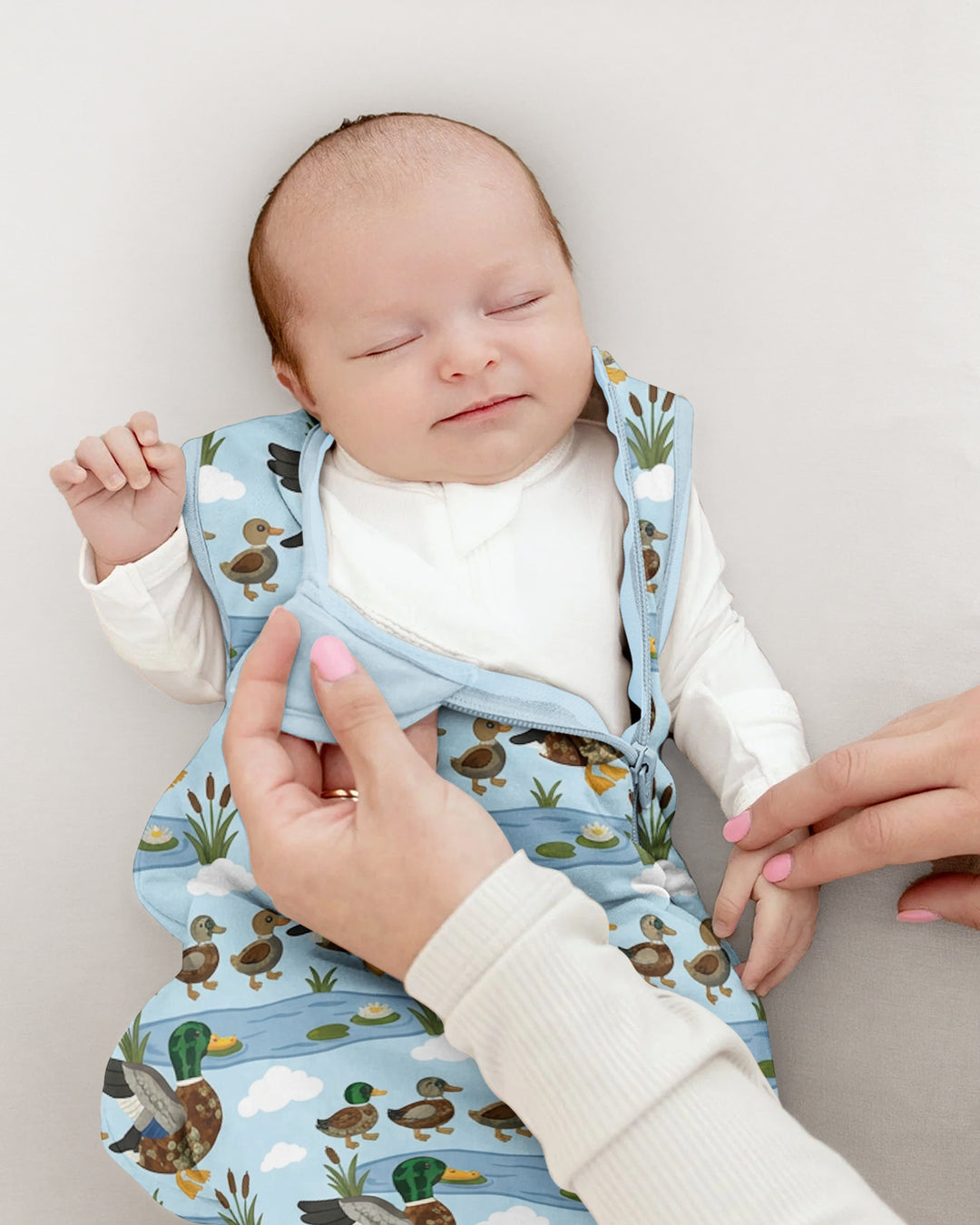 Happy Duckling Swim Bamboo Sleep Bag
