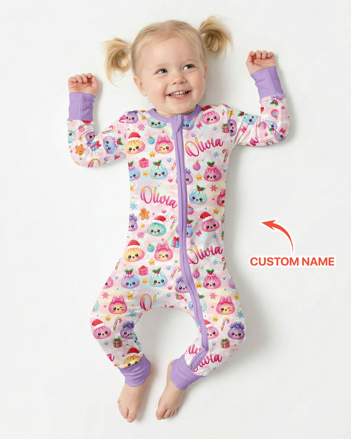 Christmas Dumpling Bamboo Convertible Zippy