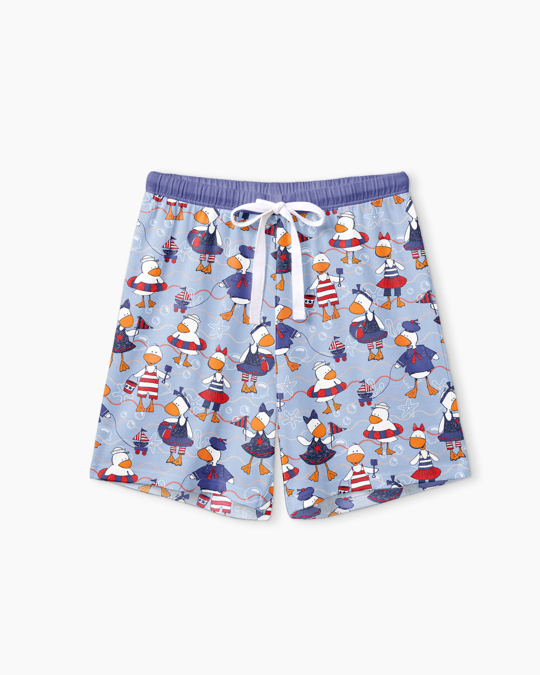 Freedom Floaties Family Matching Bamboo Women Short Sleeve Short Pajama Set