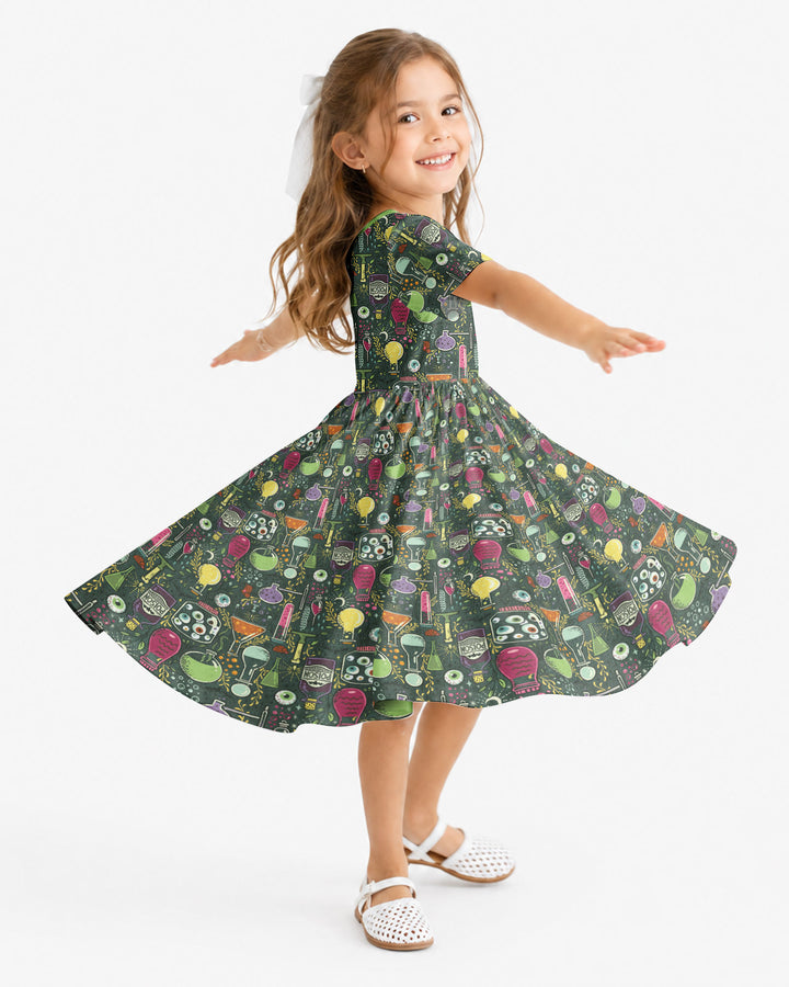 Mad Science Bamboo Twirl Dress