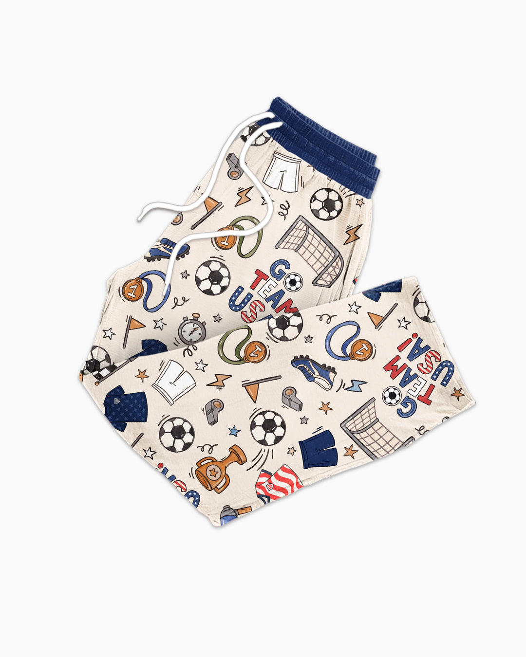 Soccer Go Team USA Bamboo Men's Pajama Set