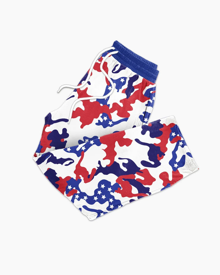 Patriot Camo Daddy & Me Matching Bamboo Men's Pajama Set