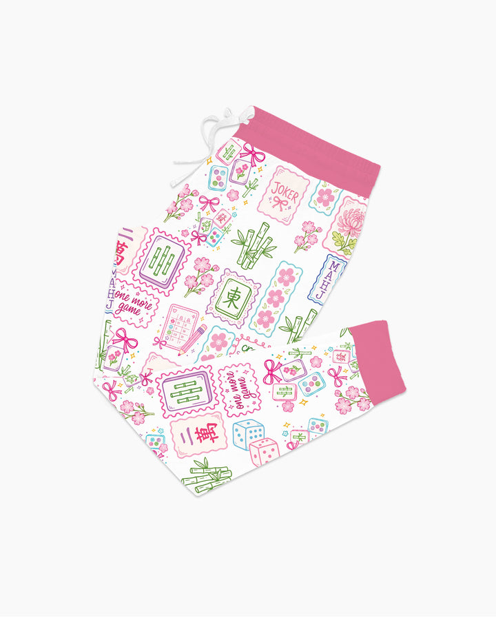 Cracks, Dots & Bams Mommy & Me Matching Bamboo Women Pajama Set