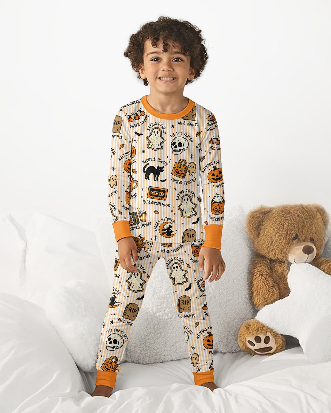 Tis' The Season Bamboo Two Piece Long Sleeve Pajama Set