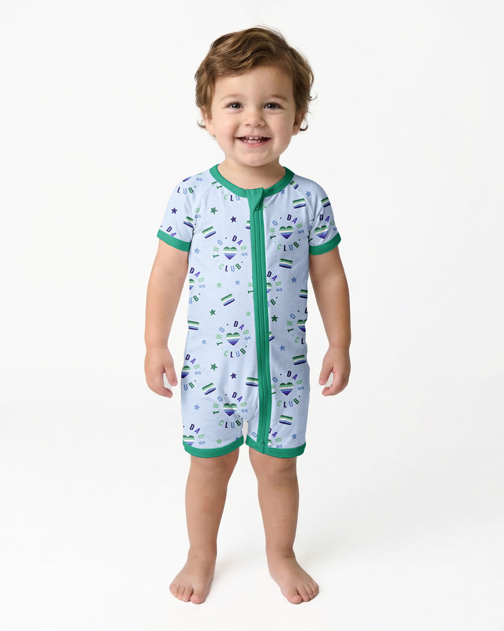 Love Makes Family Bamboo Shorty Zippy