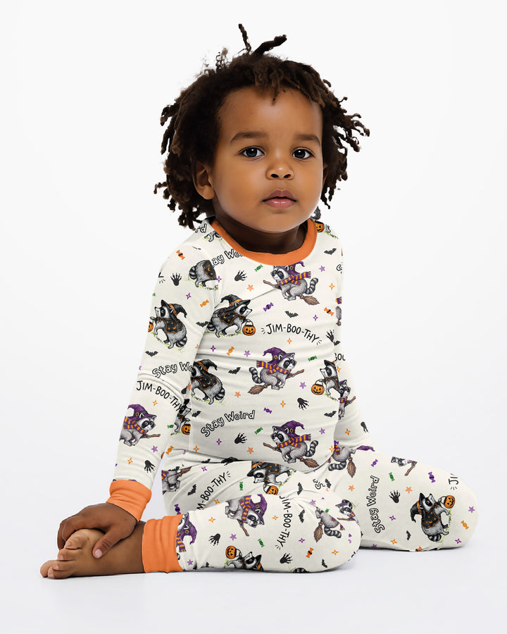 Amazing Jimboothy Bamboo Two Piece Long Sleeve Pajama Set