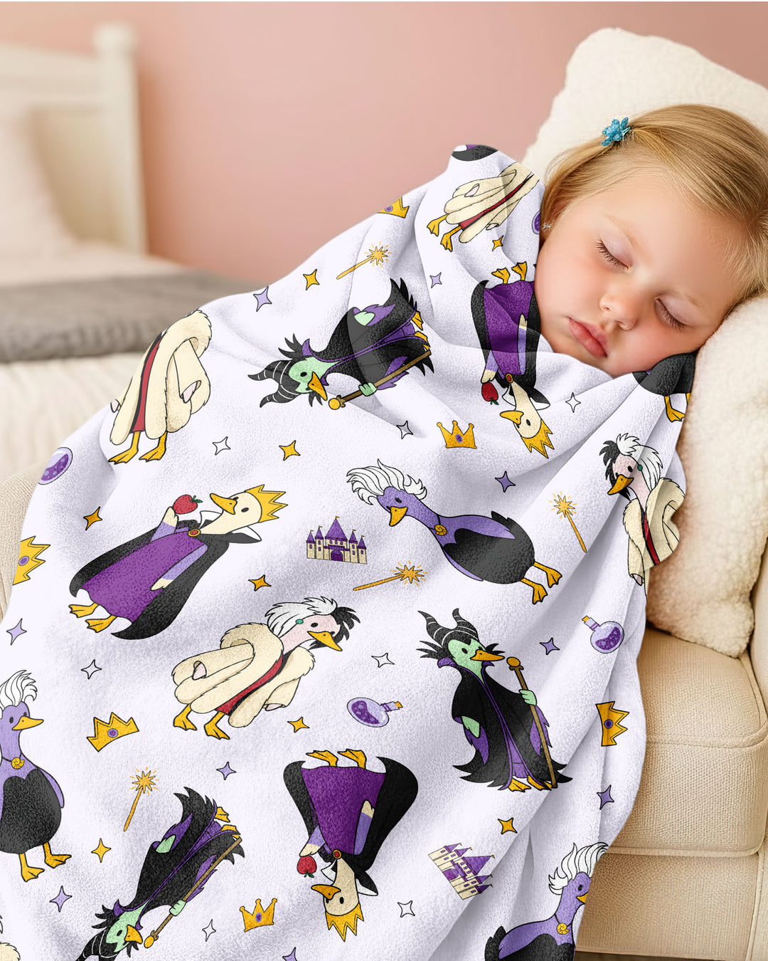 Evil Goose Bamboo Blanket