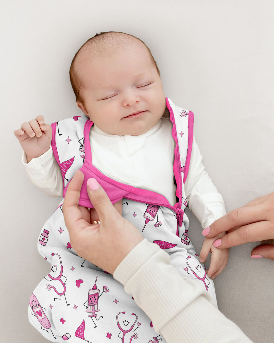Cute Nurse Crew Bamboo Sleep Bag