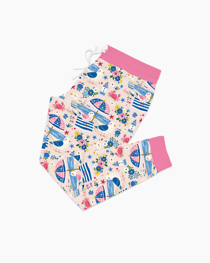 A Day At The Shore Bamboo Women Pajama Set