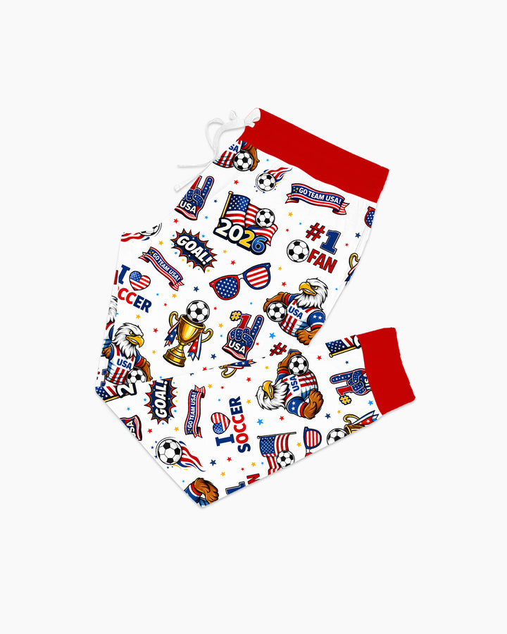 USA Soccer 2026 Party Bamboo Women Pajama Set