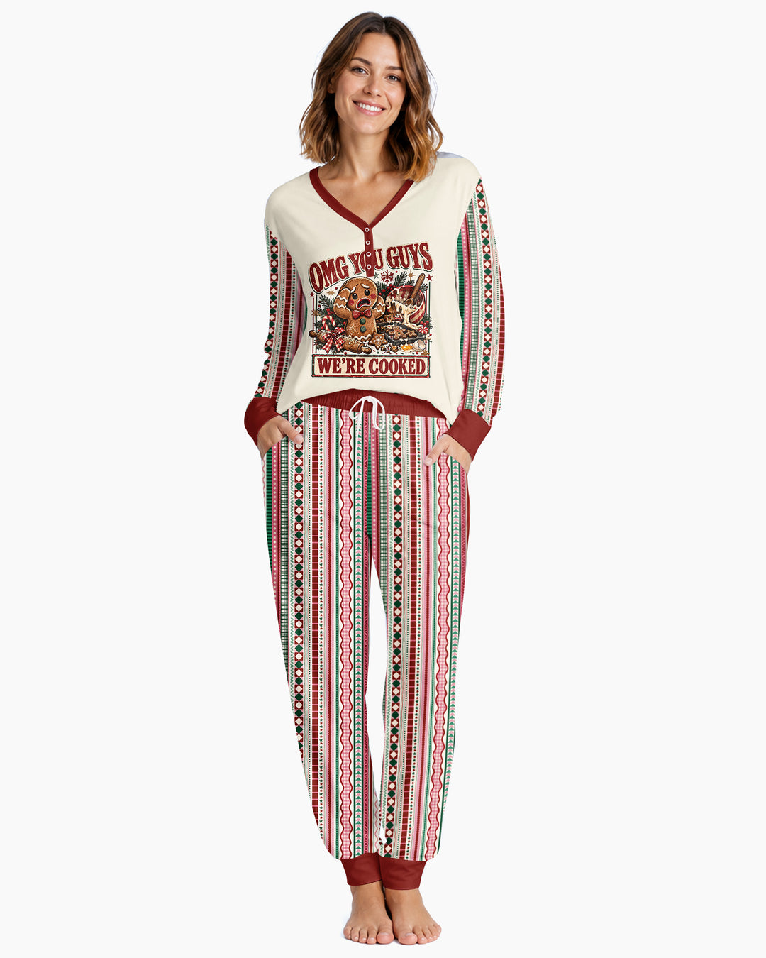 You Guys We're Cooked Bamboo Women Pajama Set