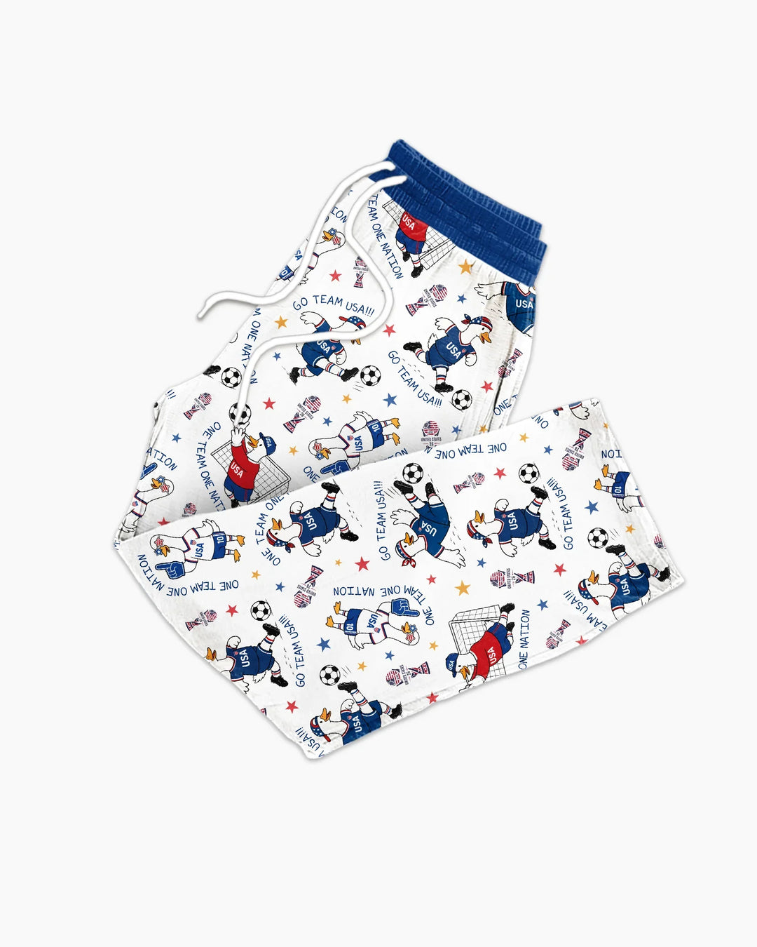 USA Soccer Goose Family Matching Bamboo Men's Pajama Set