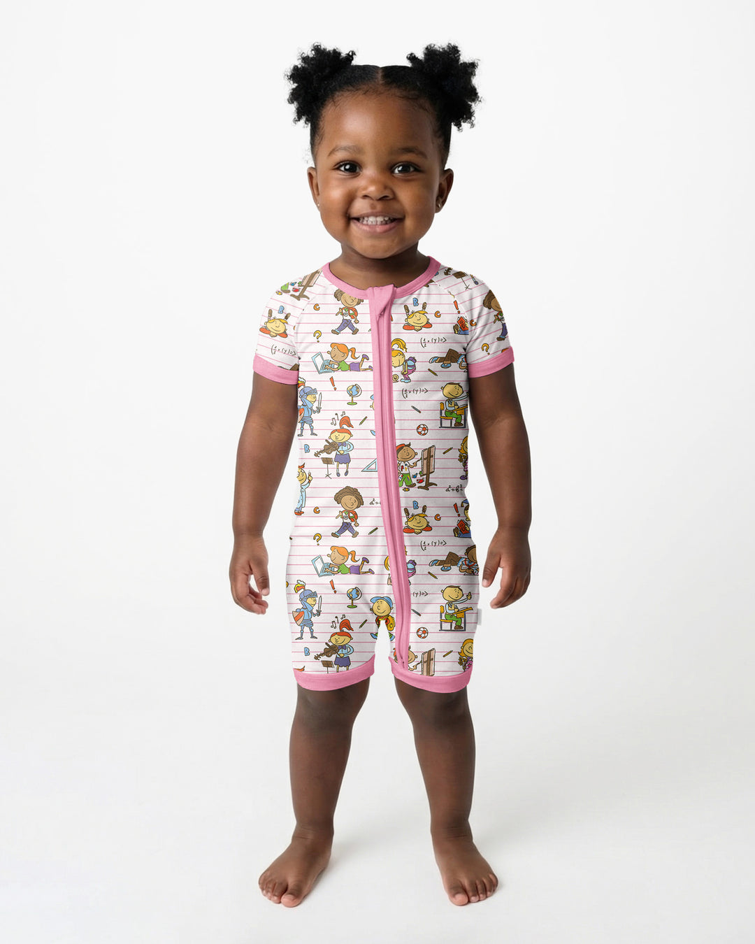 School Days Adventure Bamboo Shorty Zippy