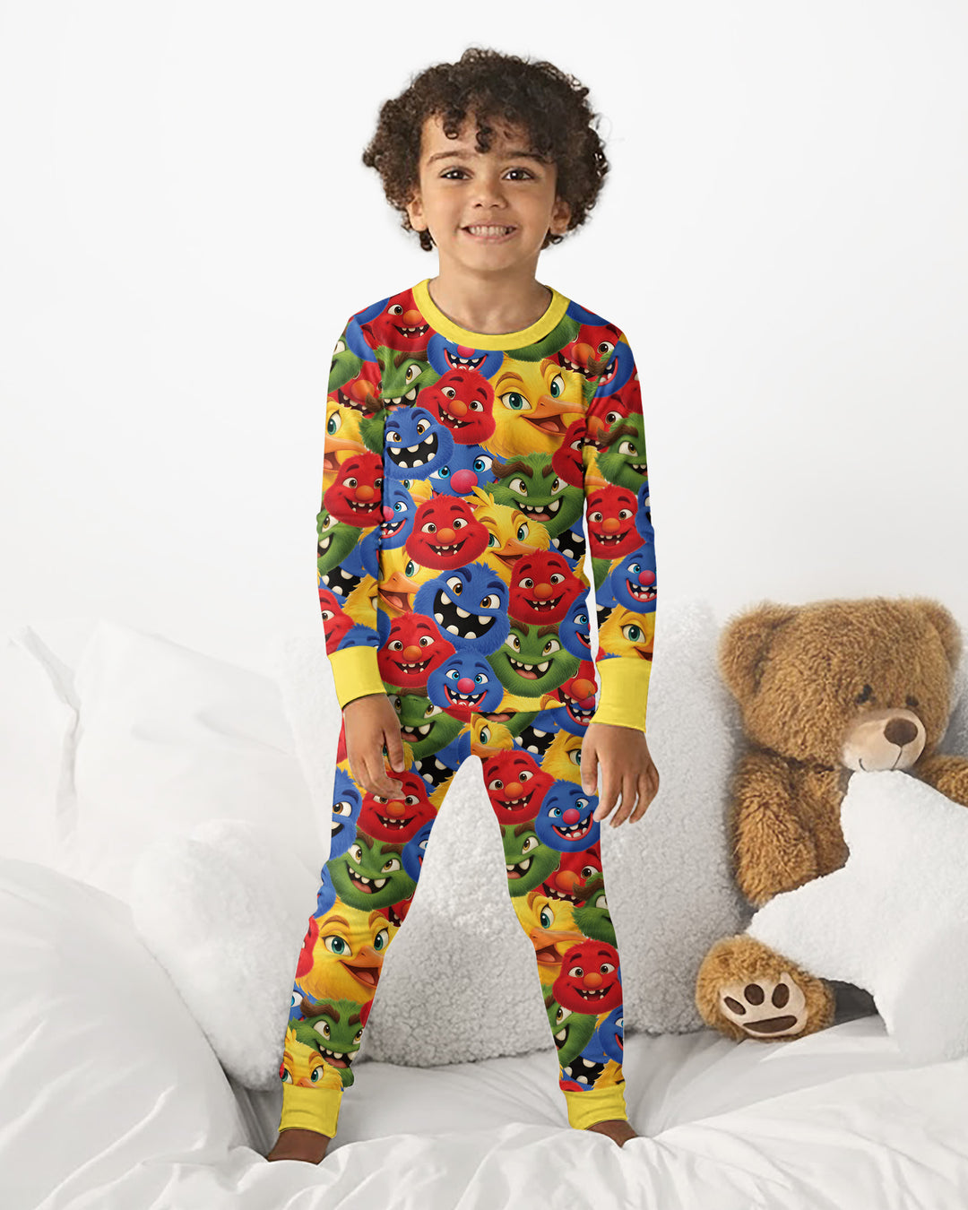 Let Have Some Fun Bamboo Two Piece Long Sleeve Pajama Set
