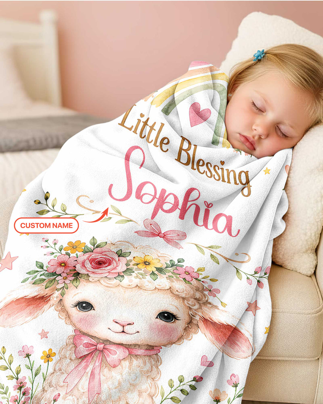 Little Blessing Baby Bamboo Blanket