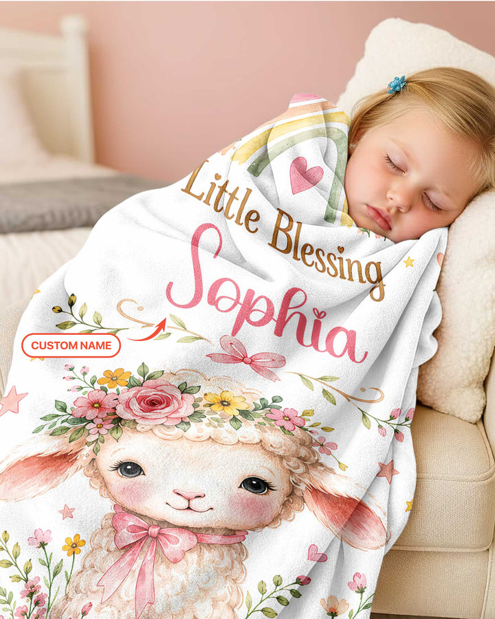 Little Blessing Baby Bamboo Blanket