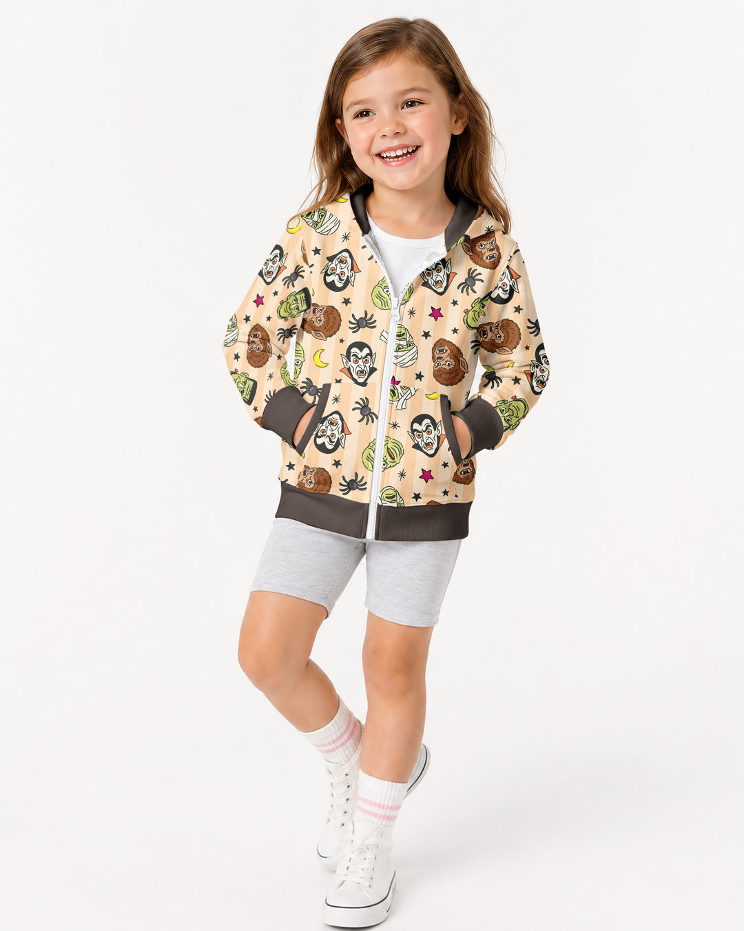 Creepy Crew Family Matching Bamboo Zip Hoodie