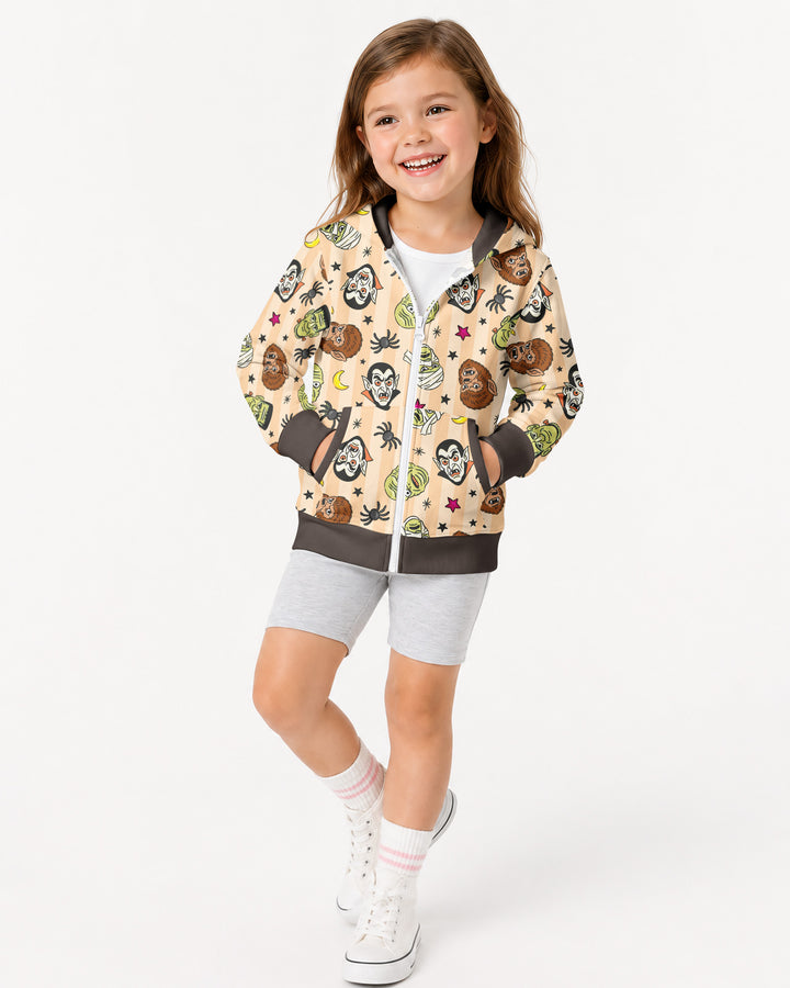 Creepy Crew Family Matching Bamboo Zip Hoodie