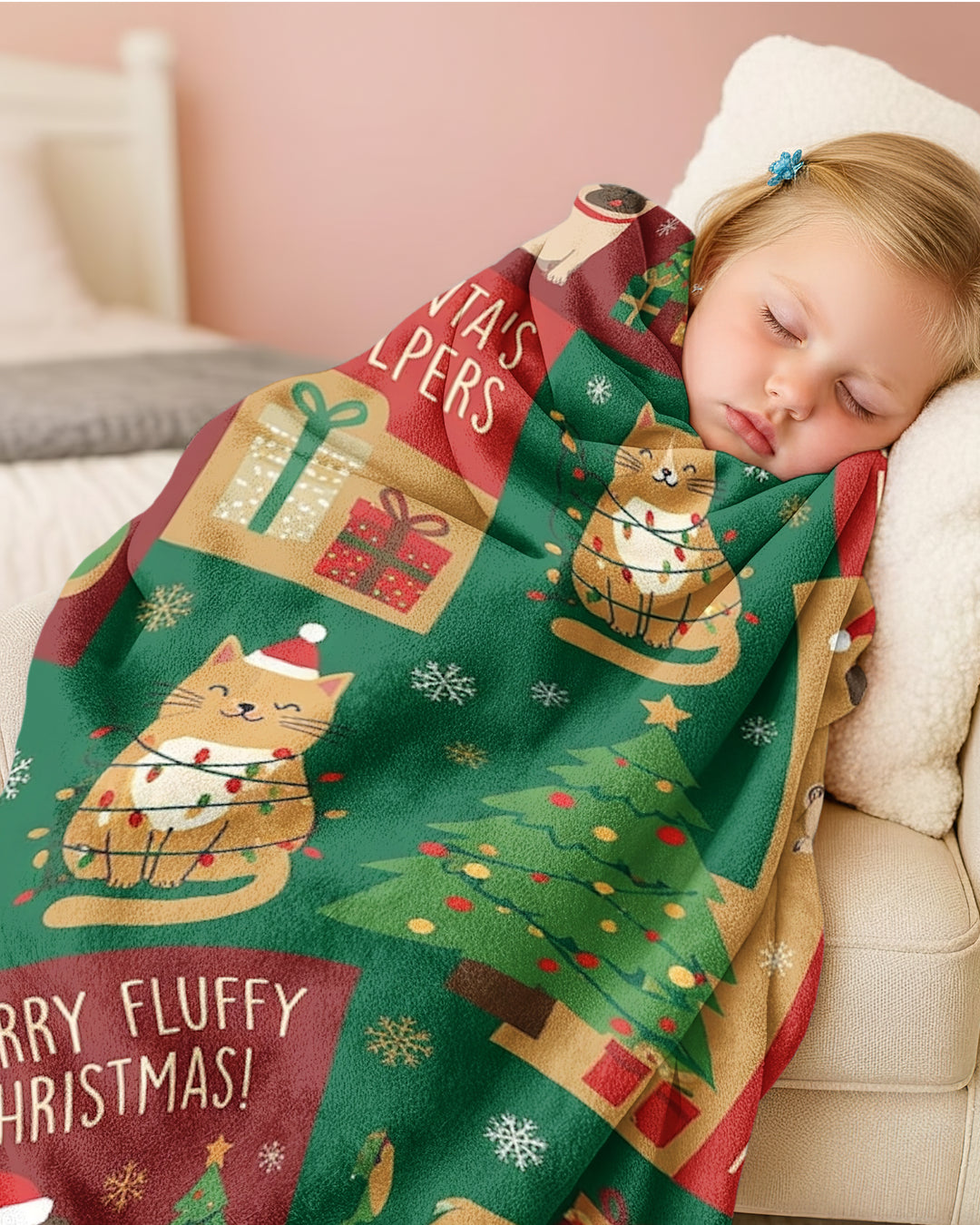 Jolly Paws Hugs Bamboo Blanket