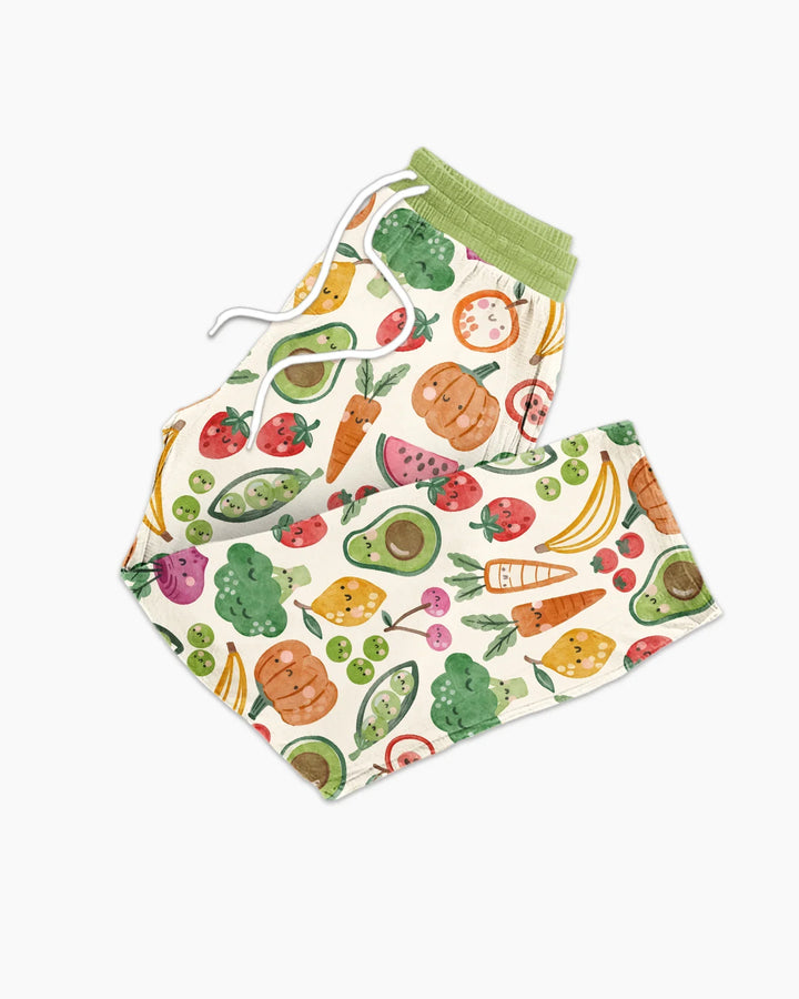 Veggie Friends Family Matching Bamboo Men's Pajama Set