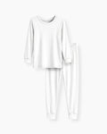 White Bamboo Two Piece Pyjamas Set