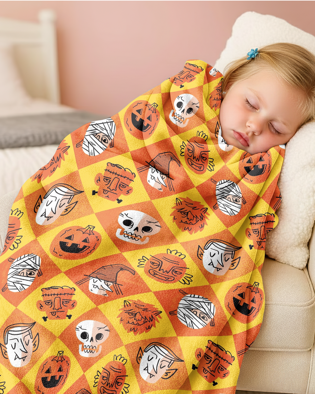 Monster Mix Bamboo Blanket