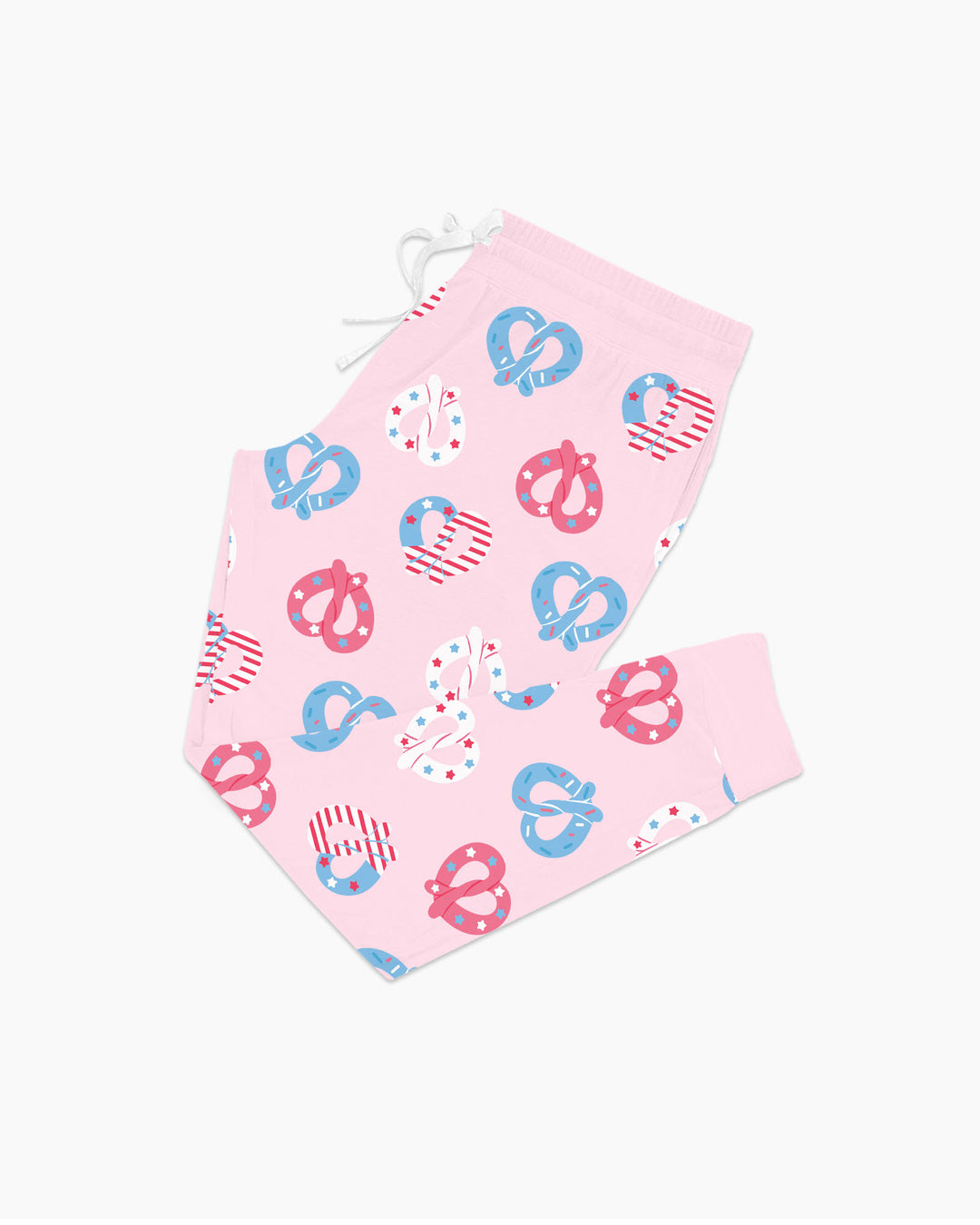 4th of July Pretzel  Bamboo Women Pajama Set