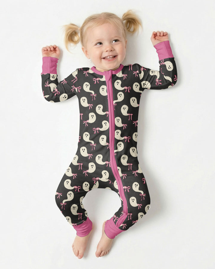 Little Ghosts Bamboo Convertible Zippy For Halloween