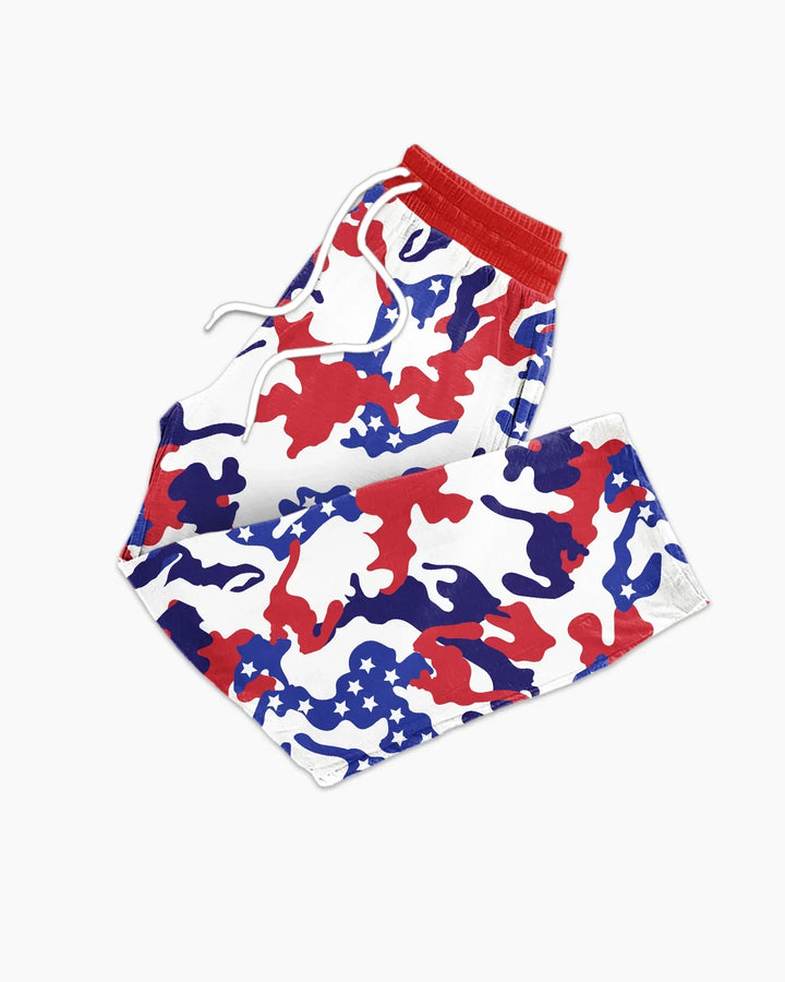Patriot Camo Daddy & Me Matching Bamboo Men's Pajama Set