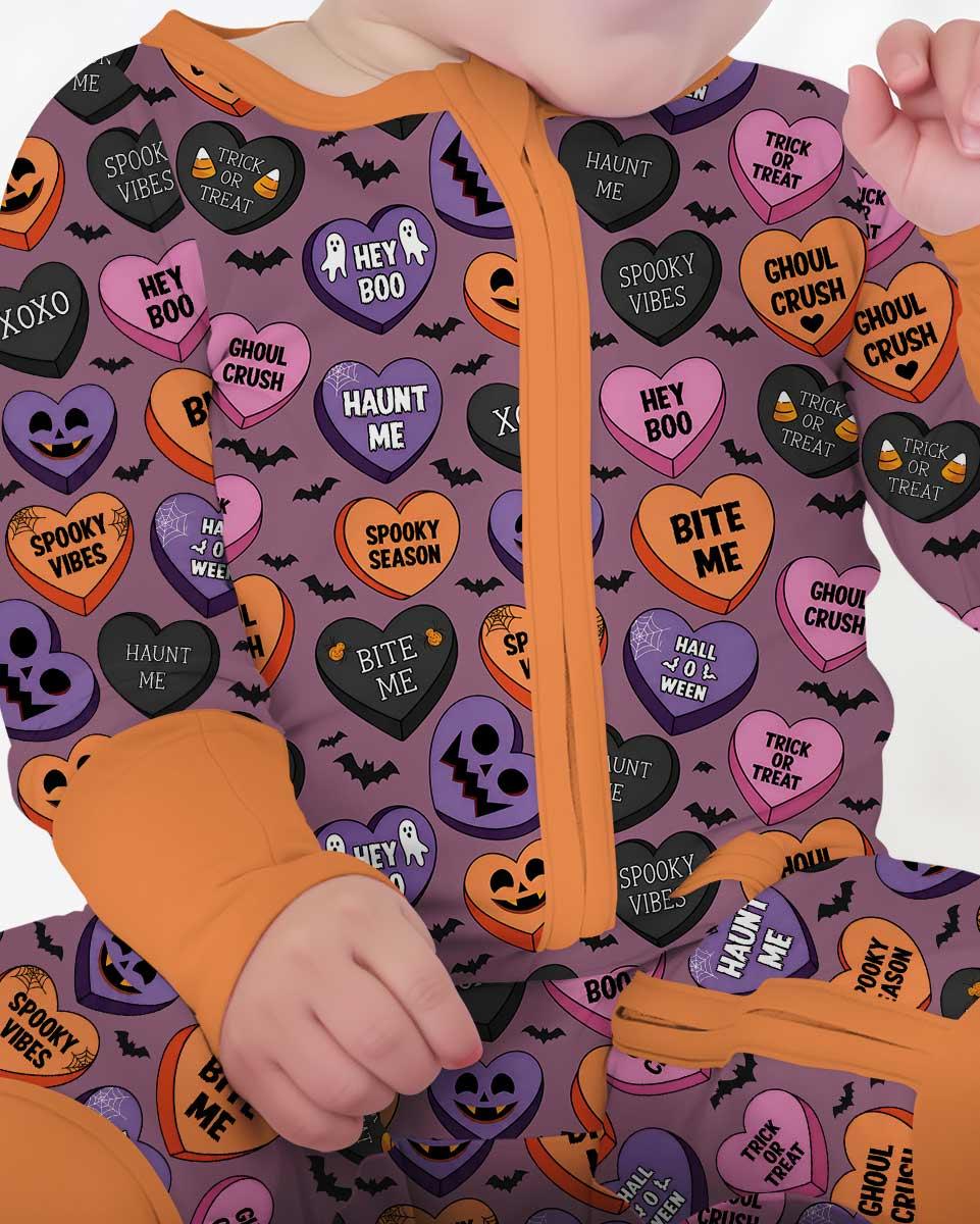 Candy Hearts Halloween Convertible Zippy