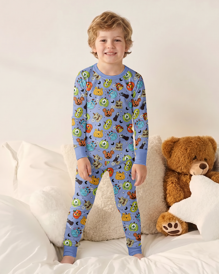 Magical Halloween Bamboo Two Piece Long Sleeve Pajama Set