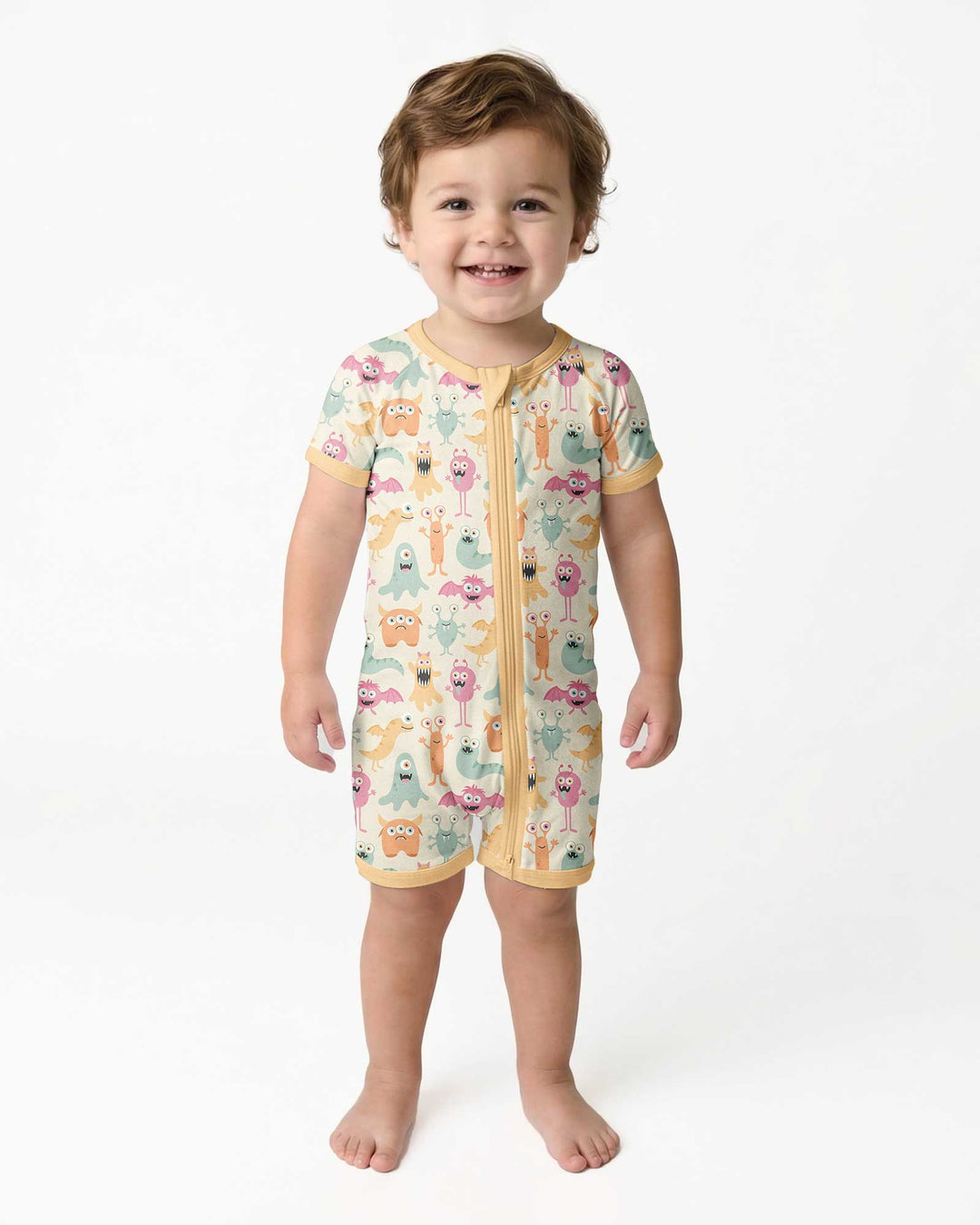Monster Boo Bash Bamboo Shorty Zippy