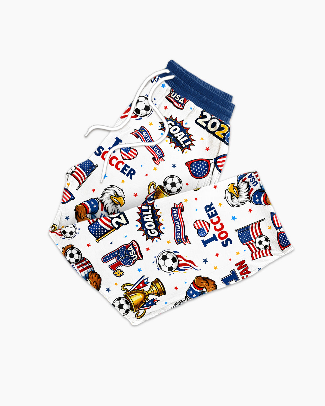 USA Soccer 2026 Party Bamboo Men's Pajama Set