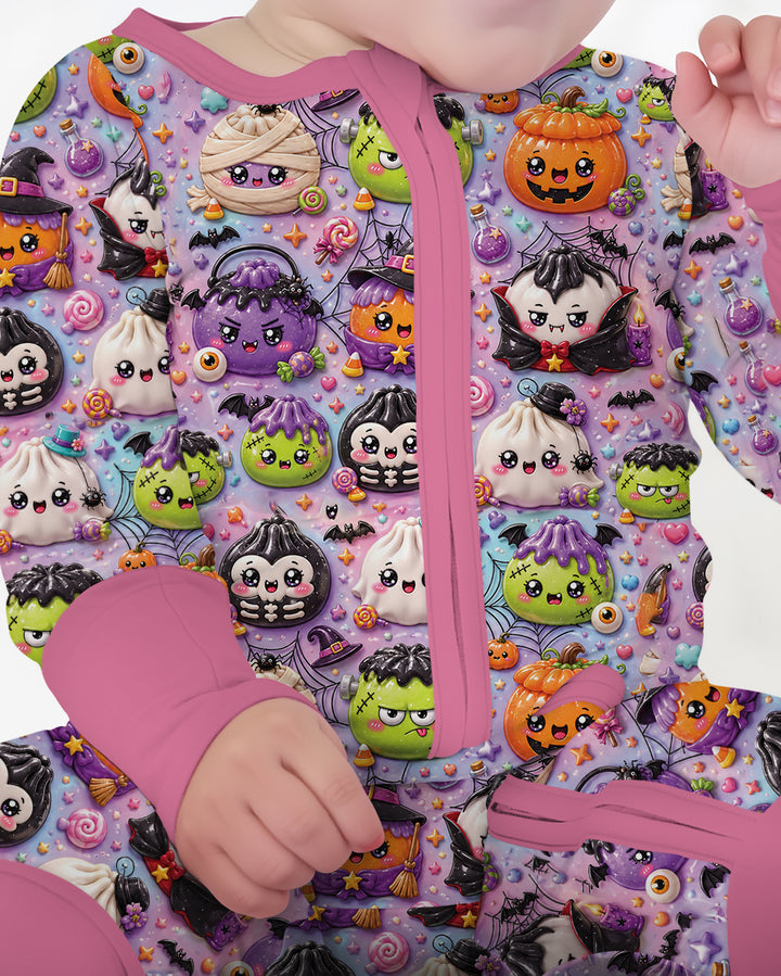 Spooky Dumplings Bamboo Convertible Zippy